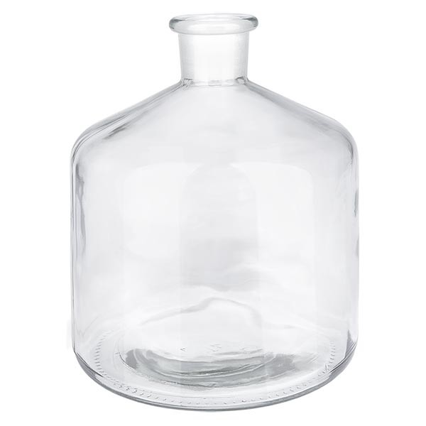 Voorraadfles 2000 ml helder glas